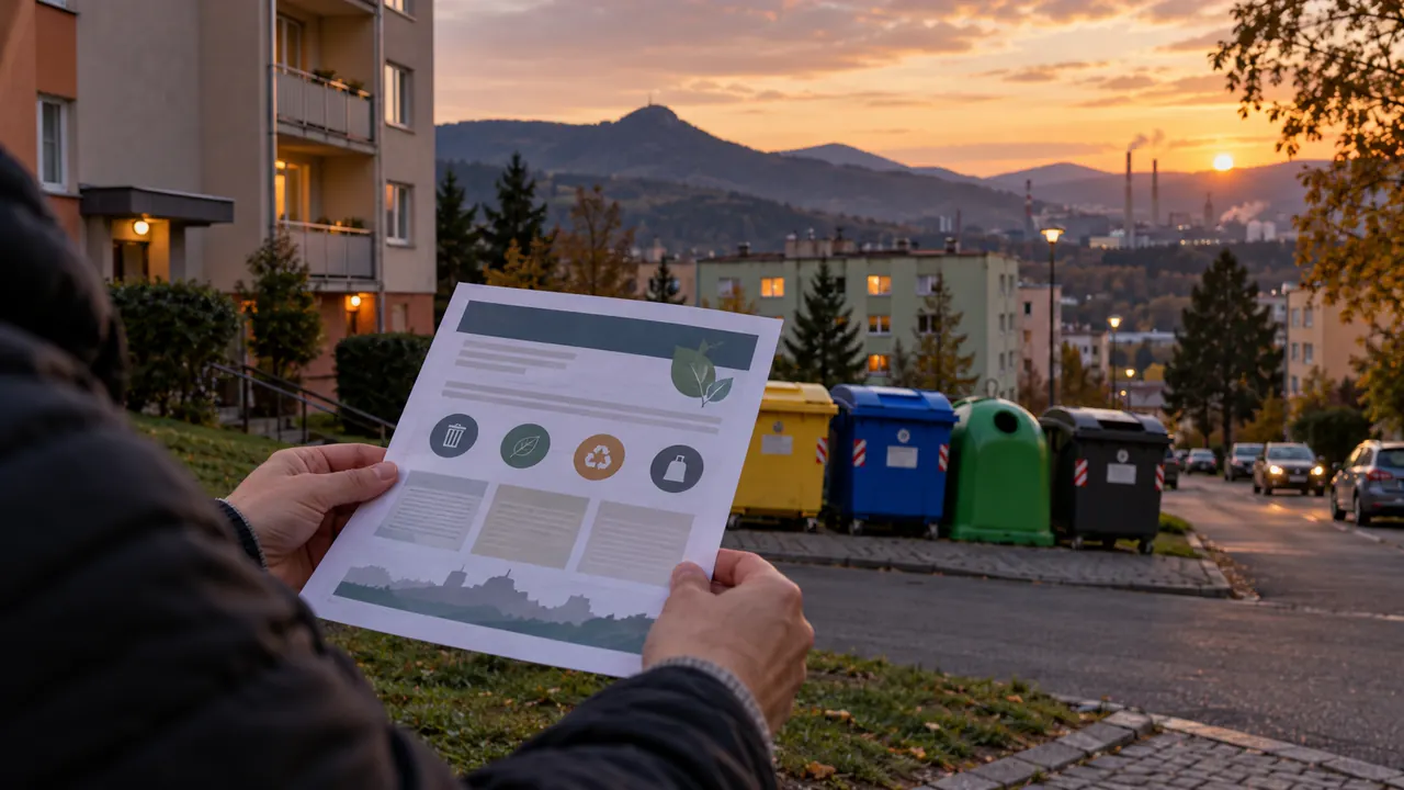 Poplatek za odpad v Litvínově a Mostě: proč ověřovat město zvlášť