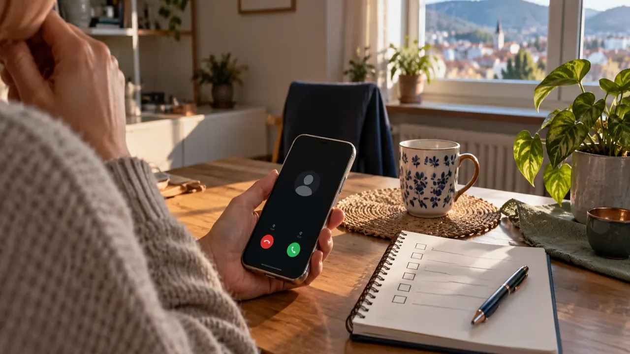 Telefonát z banky: 7 kontrol, než uděláte další krok