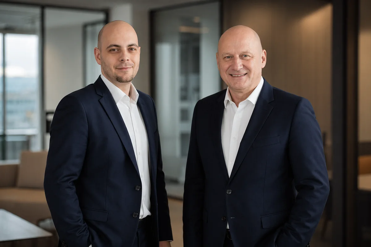 Lukáš Kazimour a Petr Rolencik, tým LK Finance